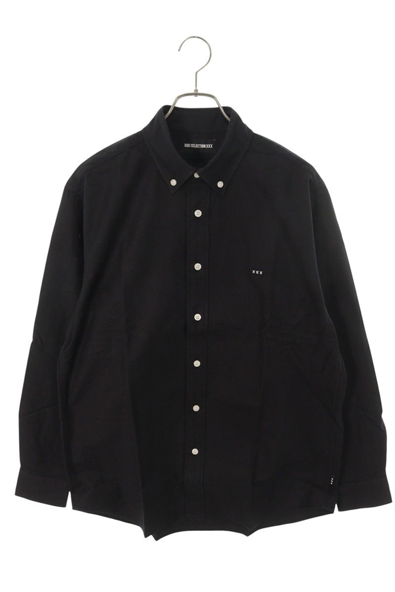 GOD SELECTION XXX BD Long Sleeve Shirt Black Size M