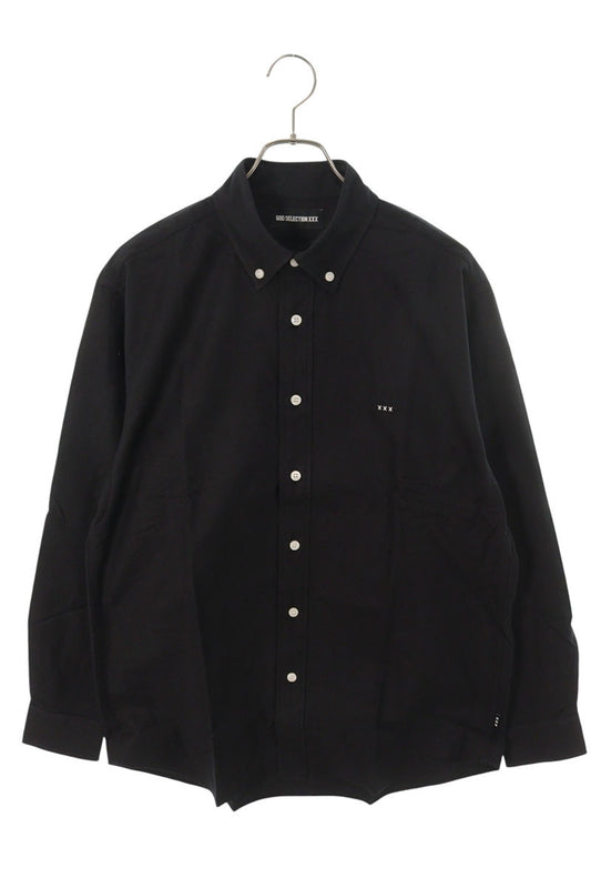 GOD SELECTION XXX BD Long Sleeve Shirt Black Size M