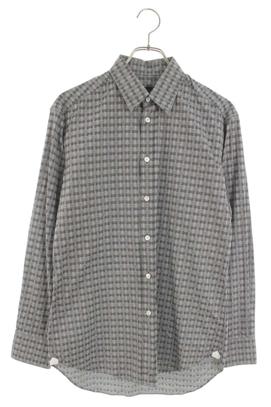 Louis Vuitton 18SS Long Sleeve Shirt Gray Size XS
