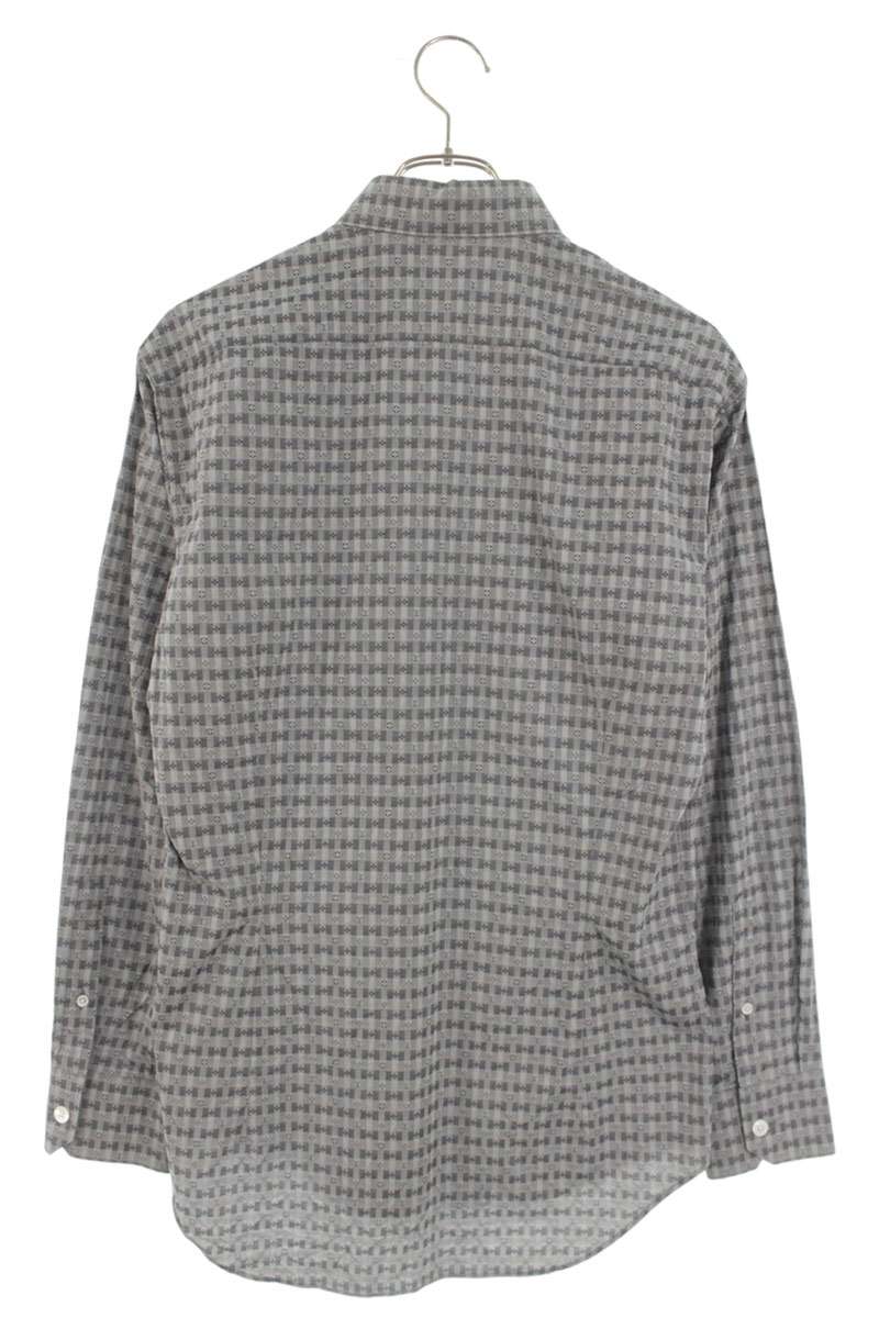 Louis Vuitton 18SS Long Sleeve Shirt Gray Size XS