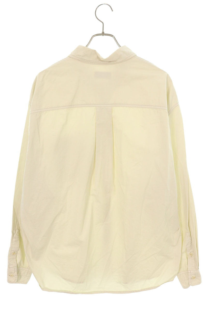 Lemaire Long Sleeve Shirt White Size XL
