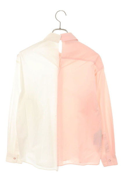 Marni Cotton Two-Tone Long Sleeve Shirt Size 36