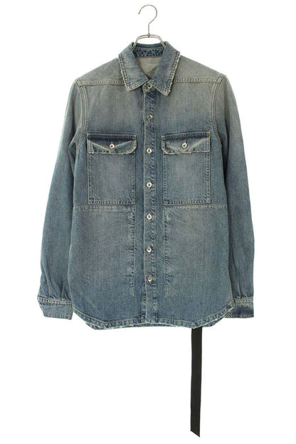 DRKSHDW Denim Overshirt Blue Size XS