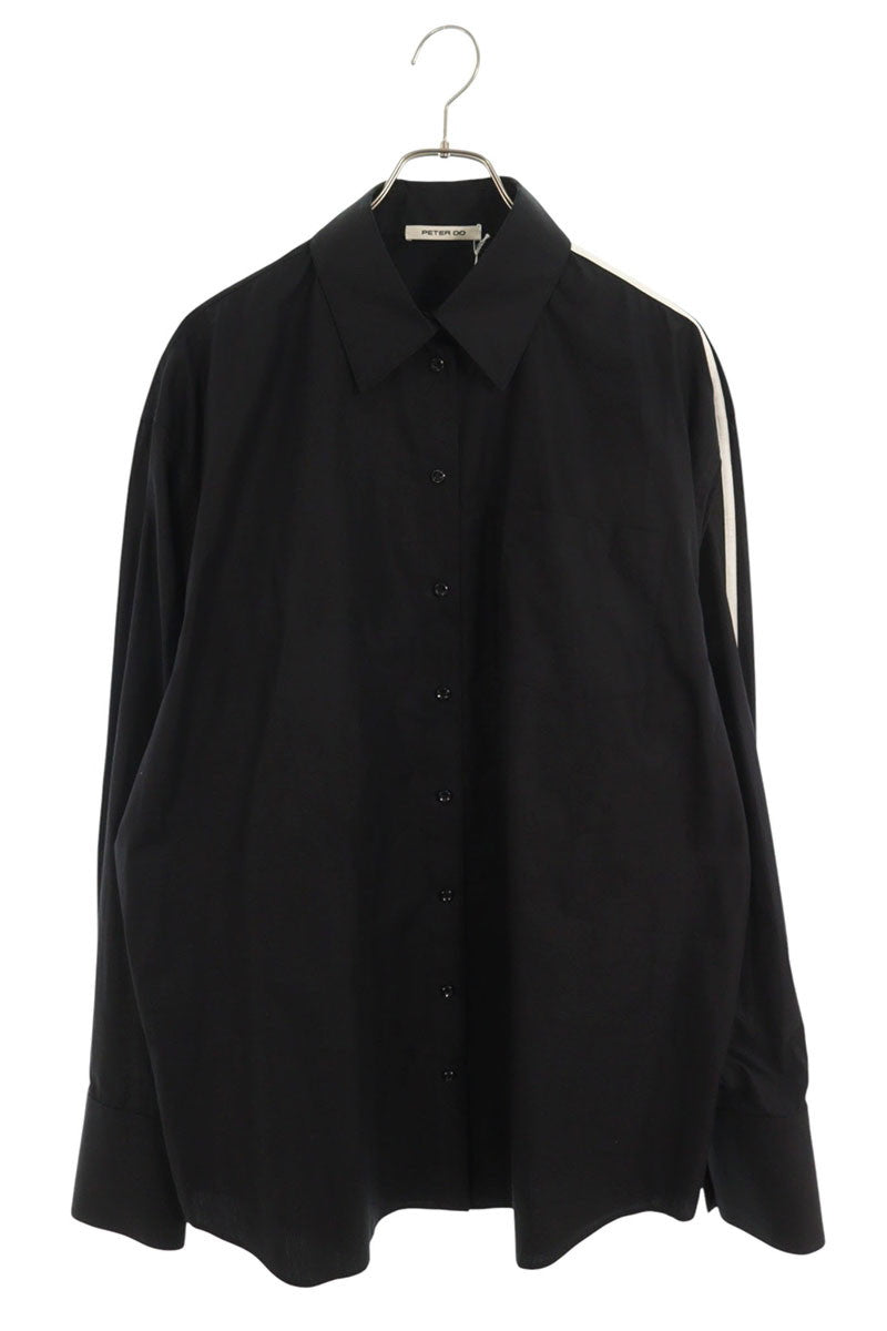 Peter Do sideline Long Sleeve Shirt Black Size S