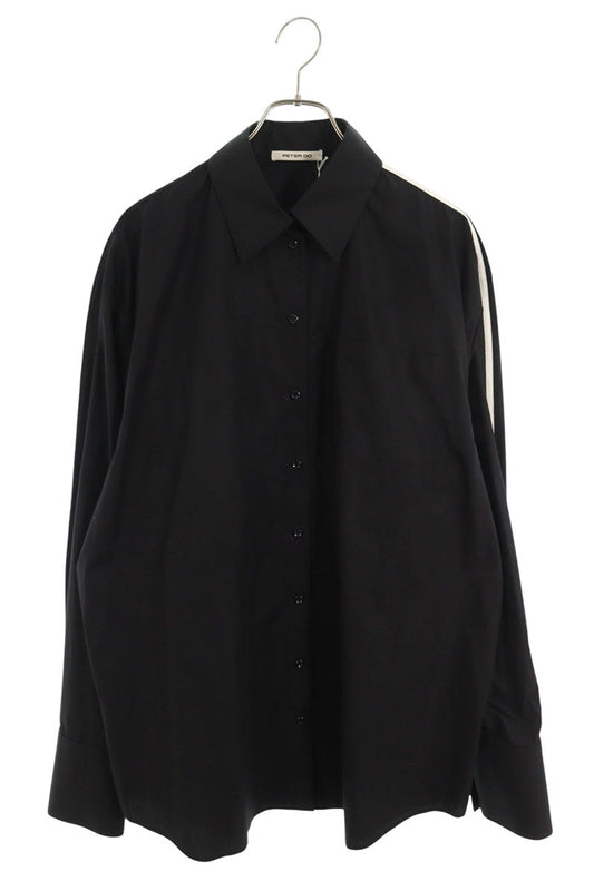 Peter Do sideline Long Sleeve Shirt Black Size S
