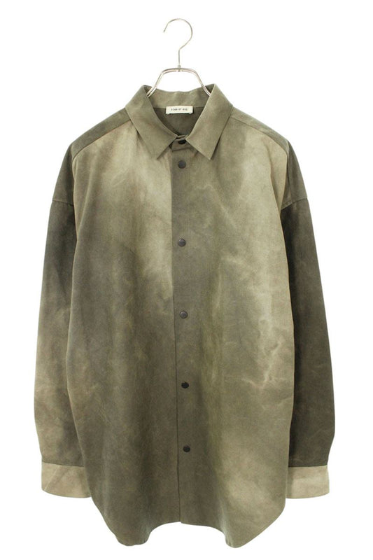 Fear of God 25AW RELAXED Long Sleeve SHIRT Gray Size S