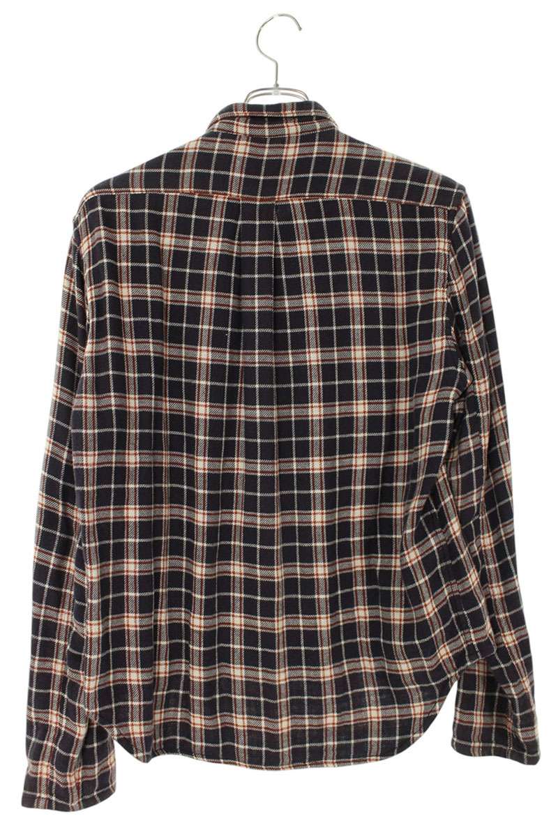 Chrome Hearts Y NOT HEYWOOD Dagger Zip Flannel Shirt Size S