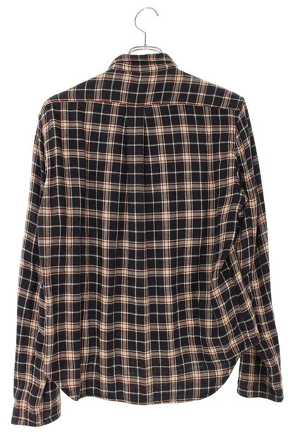 Chrome Hearts Y NOT HEYWOOD Dagger Zip Flannel Shirt Size S