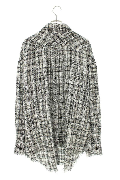 Faith Connexion Oversized Long Sleeve Shirt White Size S