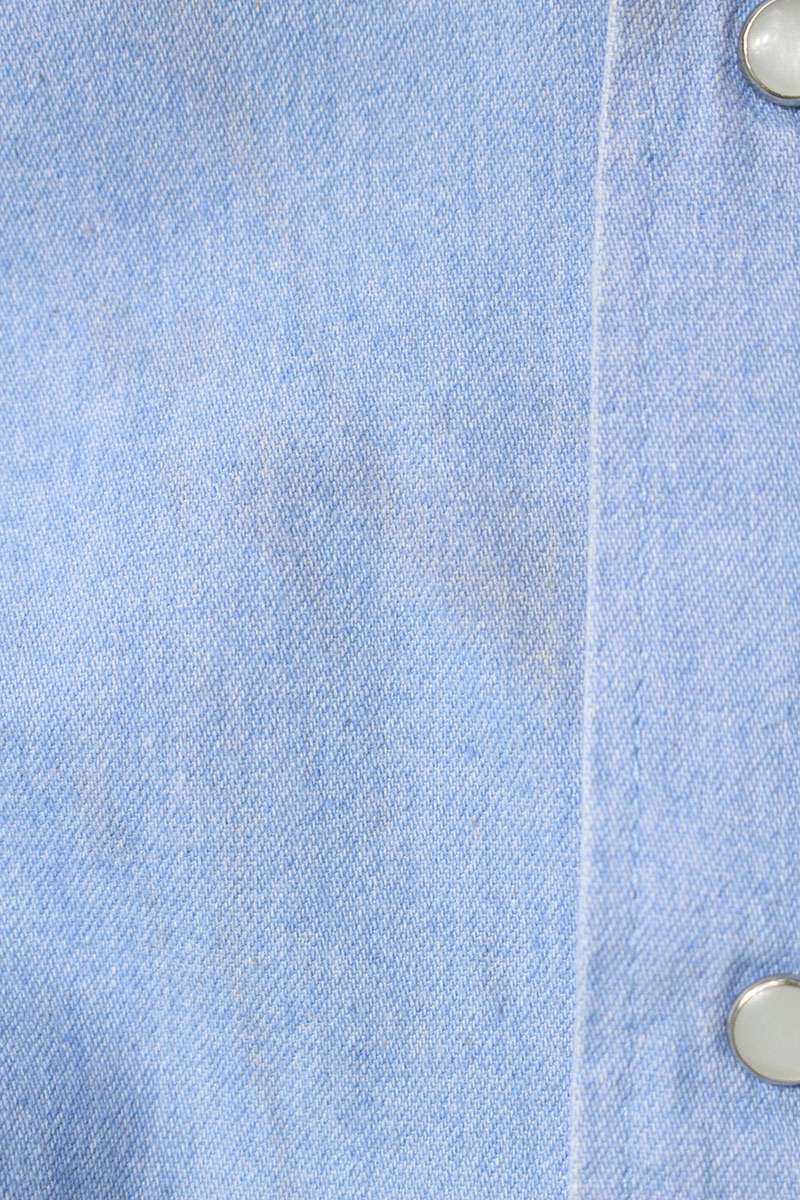 Marni Light Blue Cotton Denim Long Sleeve Shirt Size M