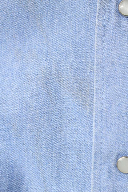 Marni Light Blue Cotton Denim Long Sleeve Shirt Size M