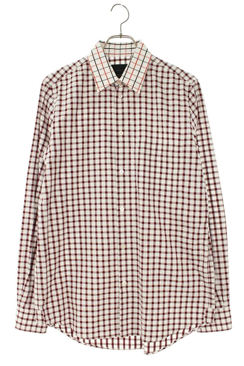 STELLA McCARTNEY Check Button-Down Cotton Shirt Size 39