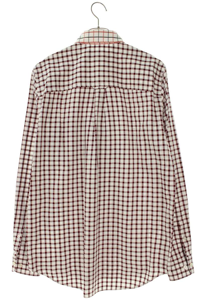 STELLA McCARTNEY Check Button-Down Cotton Shirt Size 39