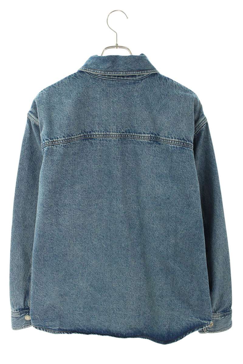 AMI Alexandre Mattiussi 26SS Heart A Denim Long Sleeve Shirt Size L