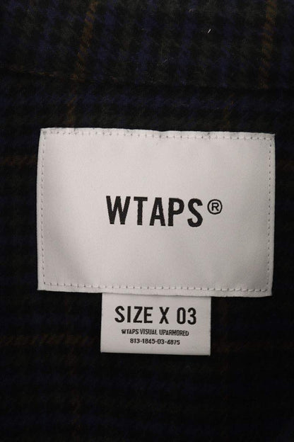 Wtaps 24AW Long Sleeve Shirt Blue Size L