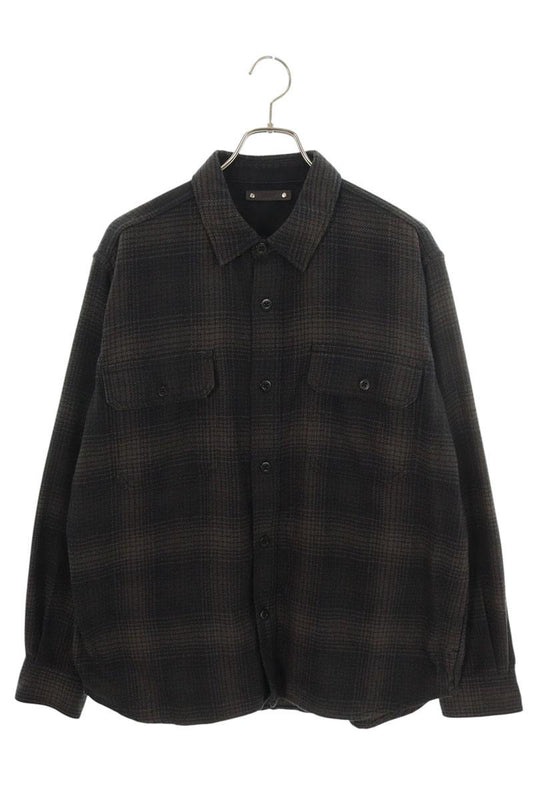 MINEDENIM Long Sleeve Shirt Gray Size 3
