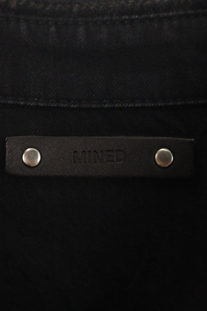 MINEDENIM Long Sleeve Shirt Gray Size 3