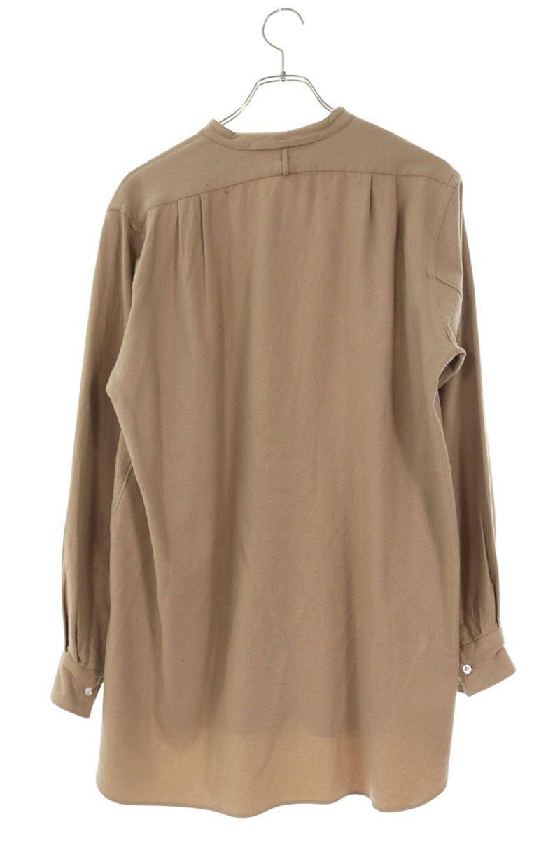 HEUGN Wool Long Sleeve Shirt Beige Size 2