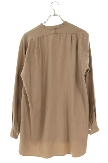 HEUGN Wool Long Sleeve Shirt Beige Size 2