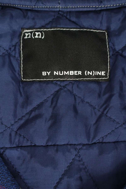Number (N)ine Long Sleeve Shirt Blue x Red x Gray Size M