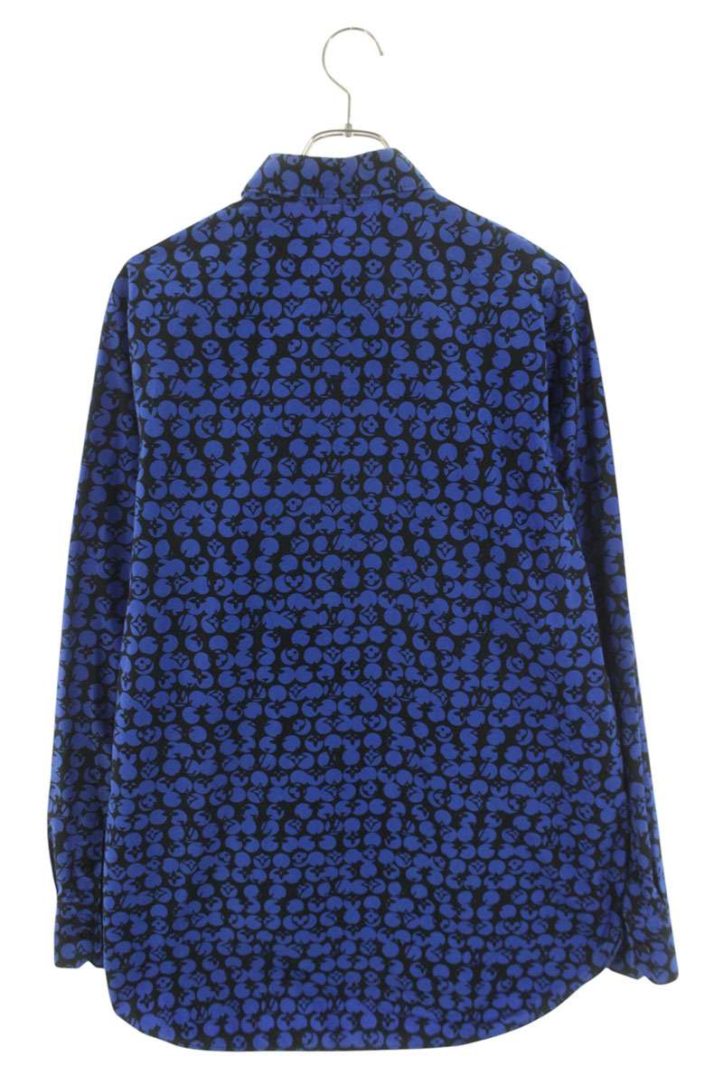 Louis Vuitton 19AW Long Sleeve Shirt Blue Size M