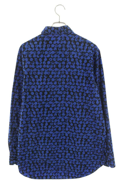 Louis Vuitton 19AW Long Sleeve Shirt Blue Size M