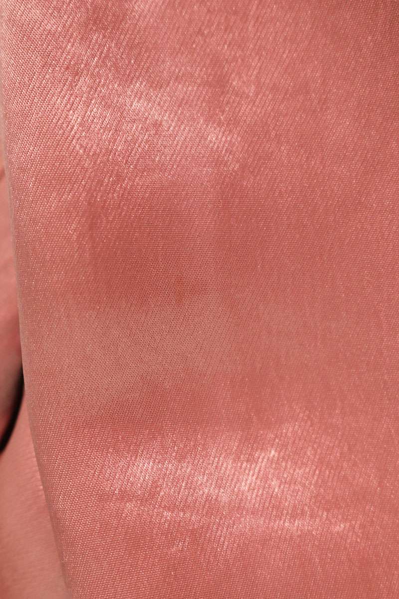 GUCCI Stitch Acetate Long Sleeve Shirt Pink Size S