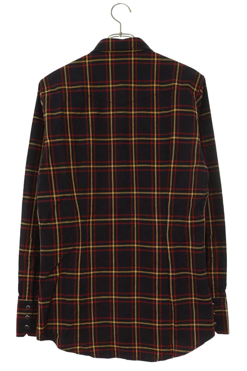 DSQUARED 20AW Check Cotton Long Sleeve Shirt Multi Size S
