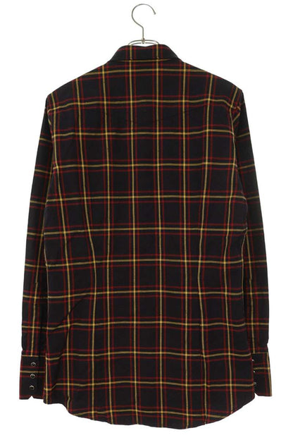 DSQUARED 20AW Check Cotton Long Sleeve Shirt Multi Size S
