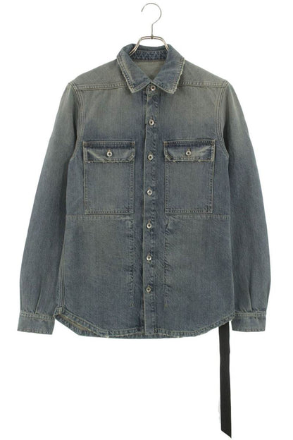 DRKSHDW Denim Long Sleeve Shirt Indigo Size XS