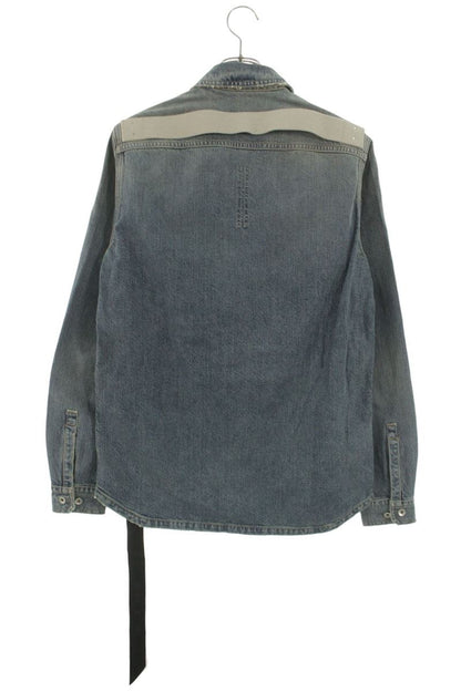 DRKSHDW Denim Long Sleeve Shirt Indigo Size XS