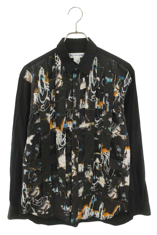 Comme des Garcons Futura Graphic Print Long Sleeve Size S