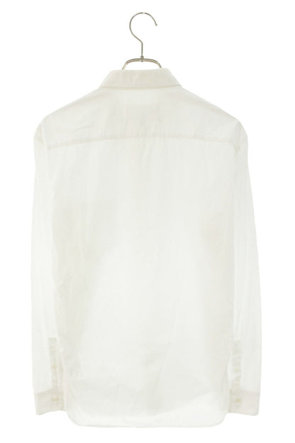 Maison Margiela 18AW Cotton Long Sleeve Shirt White Size XXL