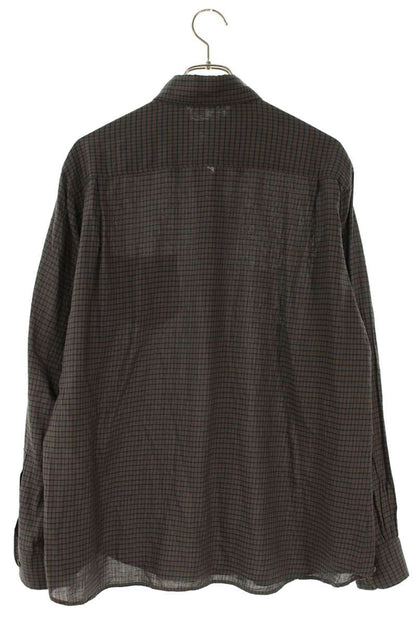ABELIAEDOWARDGOUCHA Down Long Sleeve Shirt Gray x Brown Size 3