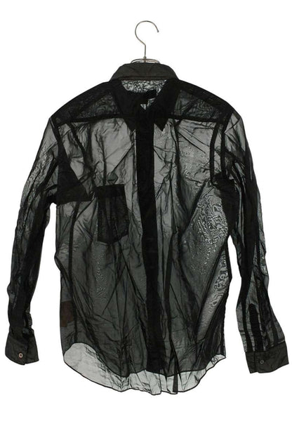 Comme des Garcons Black 20AW AD2020 Long Sleeve Shirt Black Size M