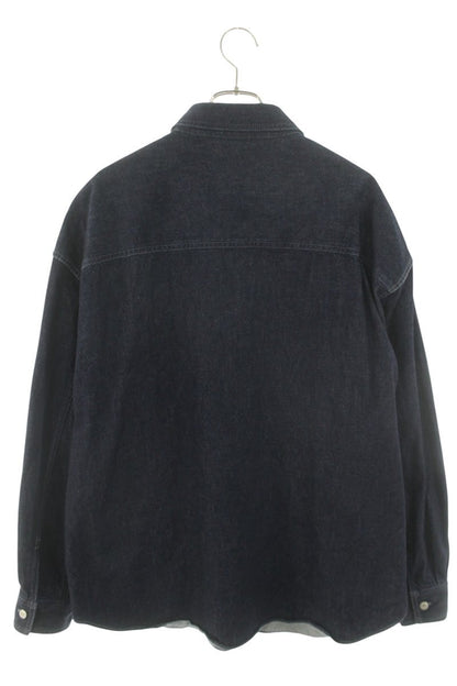 COOTIE Denim Work Shirt Blue Size M