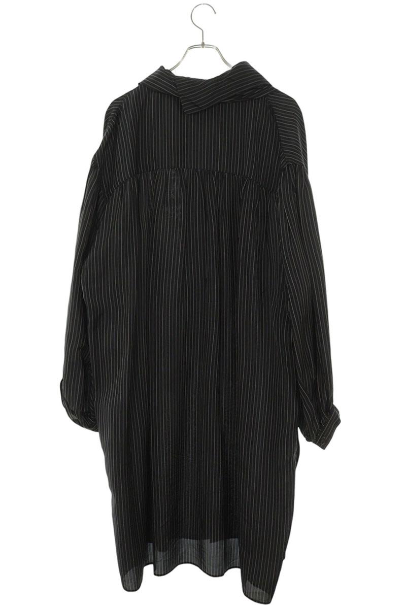 YOHJI YAMAMOTO PH Cupro Message Stole Long Shirt Size L