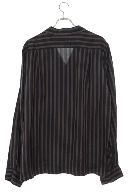 DRIES VAN NOTEN CARLY STRIPED CUPRO SHIRT Multi Size M