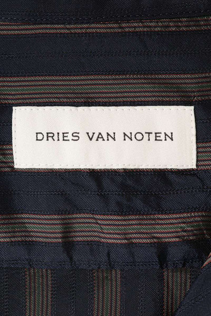 DRIES VAN NOTEN CARLY STRIPED CUPRO SHIRT Multi Size M