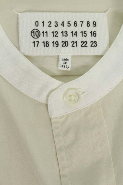 Maison Margiela Long Sleeve Shirt Beige Size 39