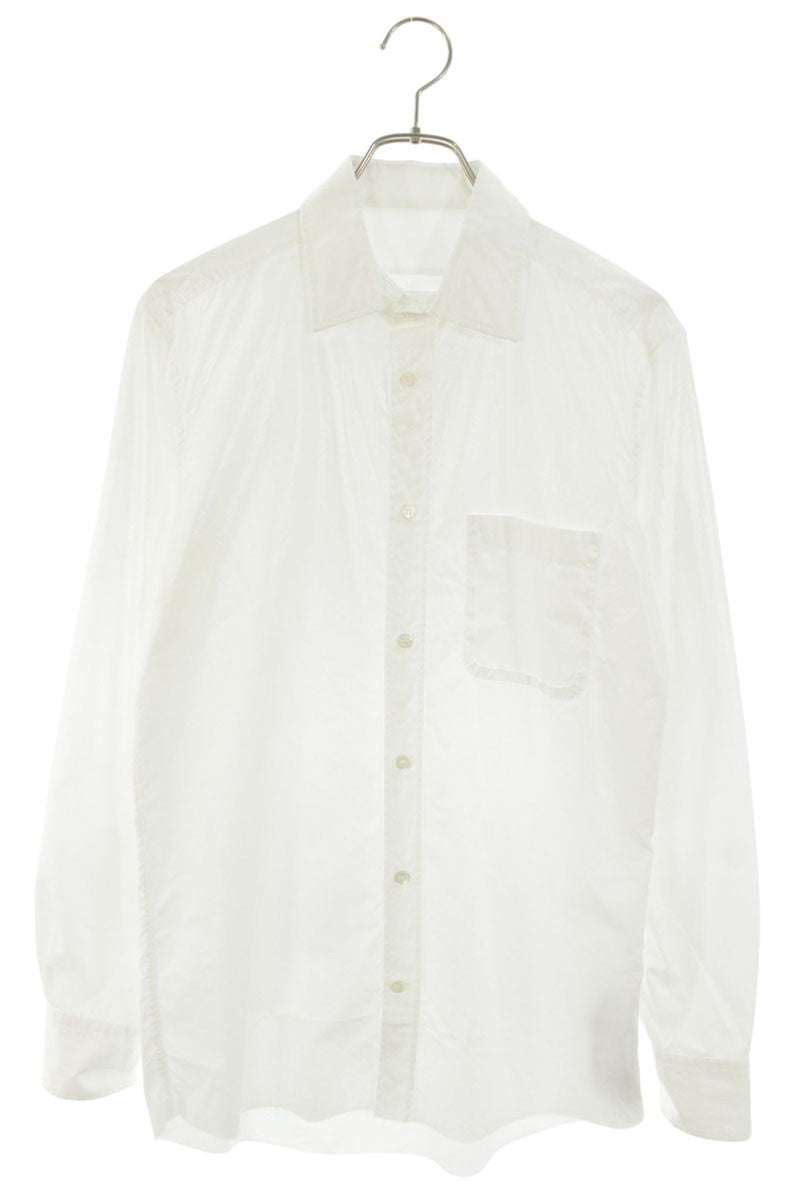 Maison Margiela 26SS Long Sleeve Shirt White Size 39