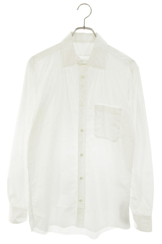 Maison Margiela 26SS Long Sleeve Shirt White Size 39
