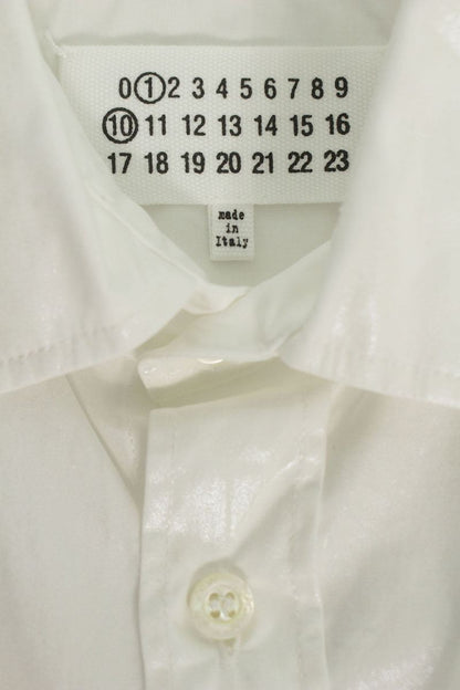 Maison Margiela 26SS Long Sleeve Shirt White Size 39