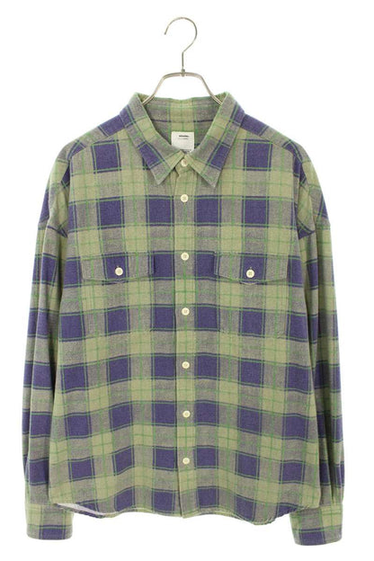 VISVIM 23AW PIONEER KHADI CHECK SHIRT Long Sleeve Multi Size M