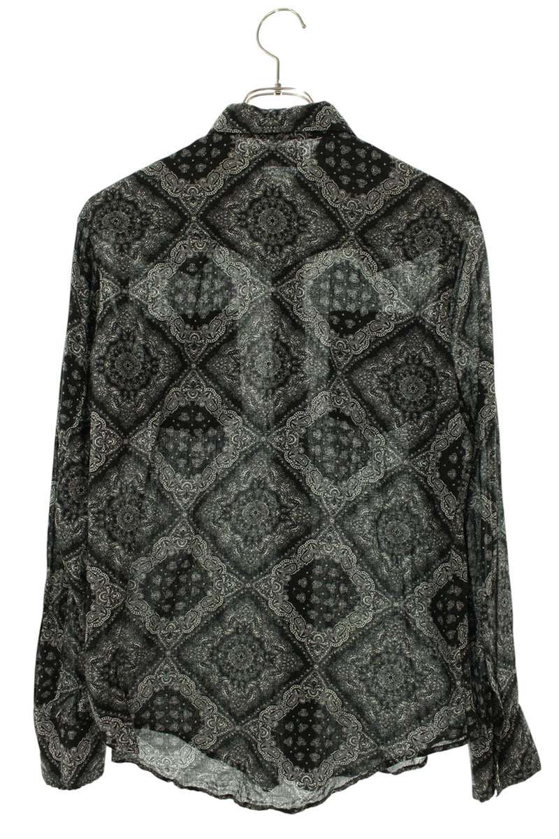 Saint Laurent Paris Long Sleeve Shirt Black Size XS