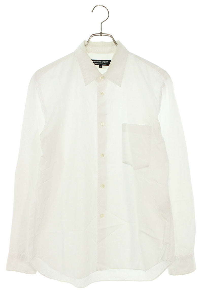 COMME des GARCONS HOMME DEUX 2022 Plain Long Sleeve Shirt Size S