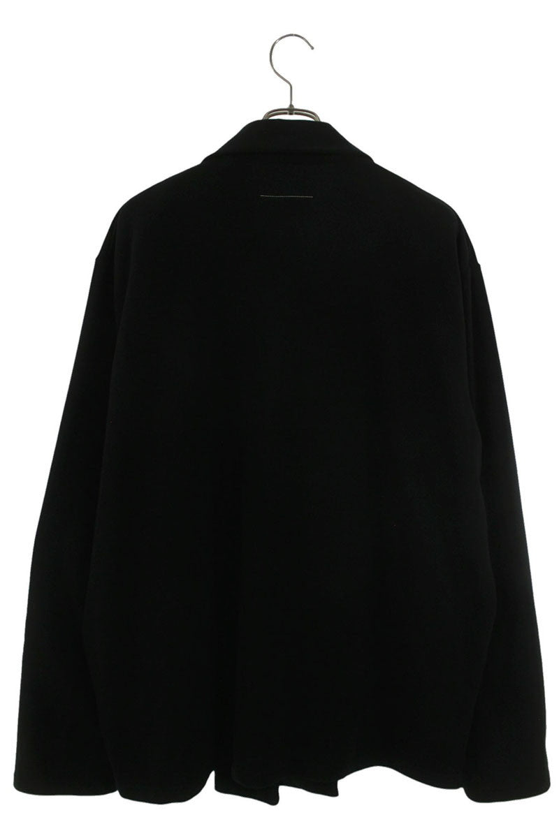 MM6 25AW Attached Scarf Sweatshirt Black Size XXL