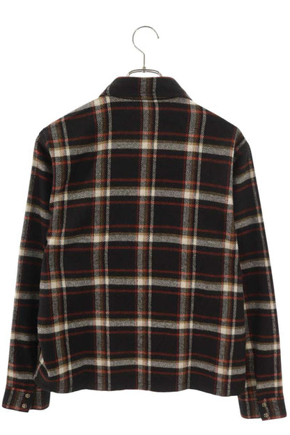 Chrome Hearts WORKDOG Crossball Plaid Long Sleeve Shirt Size S
