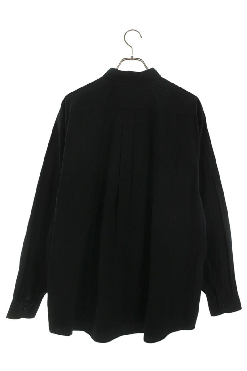 COMOLI 26SS Cotton Long Sleeve Shirt Navy Size XL
