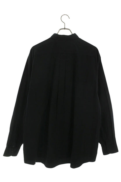 COMOLI 26SS Cotton Long Sleeve Shirt Navy Size XL